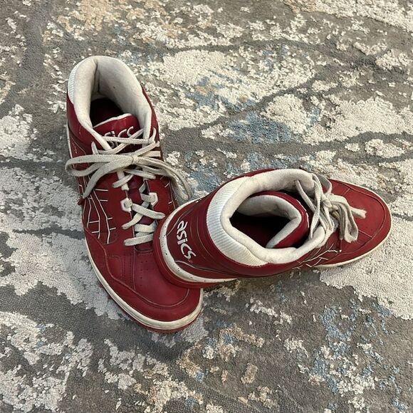 Asics Gel-Spotlyte Isiah Thomas Size‎ 10.5 (H447L-2525) Burgundy Basketball Mens - Picture 2 of 15